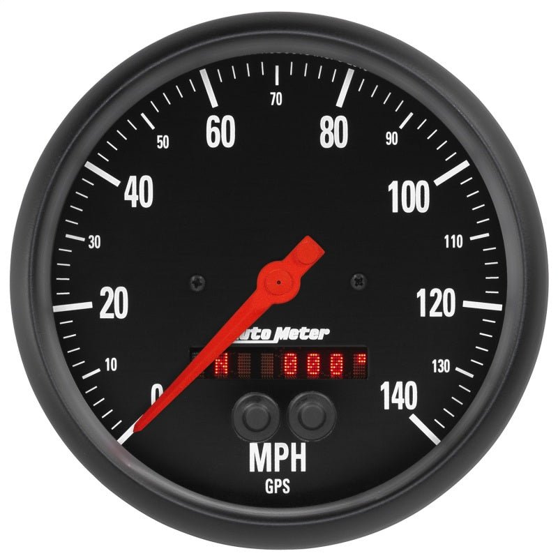 Autometer Z-Series 5in. 0-140MPH (GPS) Speedometer Gauge AutoMeter Gauges