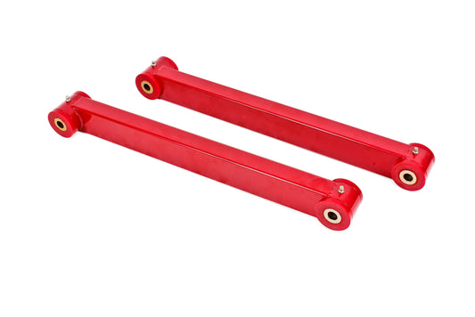 BMR 05-14 S197 Mustang Non-Adj. Boxed Lower Control Arms (Polyurethane) - Red