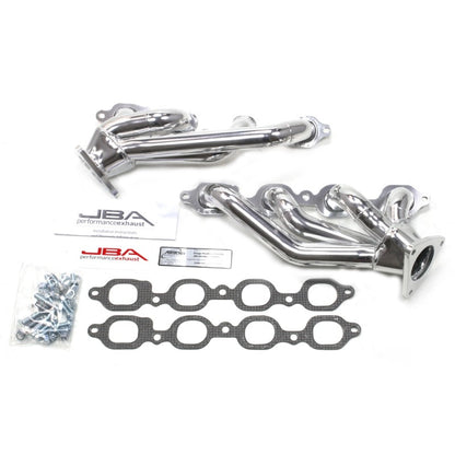 JBA 14-19 GM Truck 5.3L/6.2L DFI 1-5/8in Primary Silver Ctd Cat4Ward Header