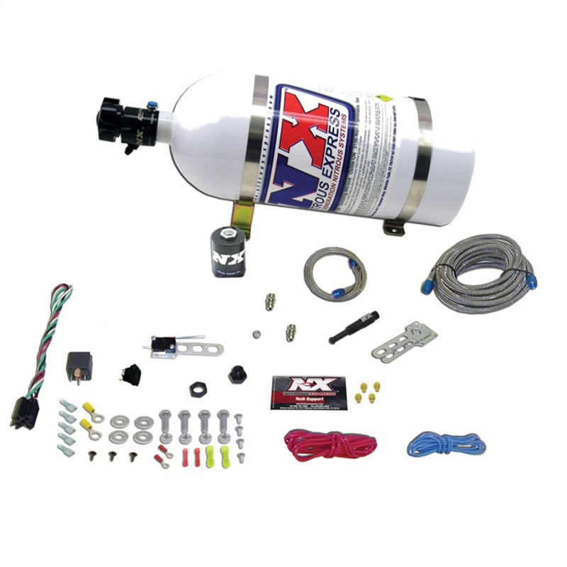 Nitrous Express Dry EFI Single Nozzle Nitrous Kit (35-150HP) w/Composite Bottle Nitrous Express Nitrous Systems