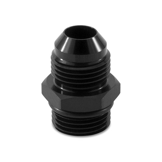 Mishimoto -8ORB to -8AN Aluminum Fitting - Black Mishimoto Fittings