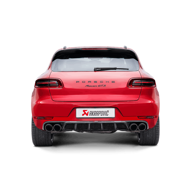 Akrapovic 2014 Porsche Macan Turbo (95B) Evolution Line Cat Back (Titanium) w/ Titanium Tips Akrapovic Catback