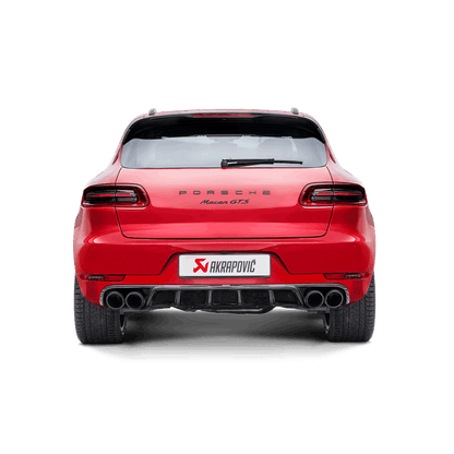 Akrapovic 2014 Porsche Macan Turbo (95B) Evolution Line Cat Back (Titanium) w/ Titanium Tips Akrapovic Catback