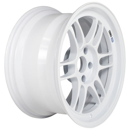 Enkei RPF1 17x9 5x114.3 22mm Offset 73mm Bore Vanquish White Wheel Enkei Wheels - Cast