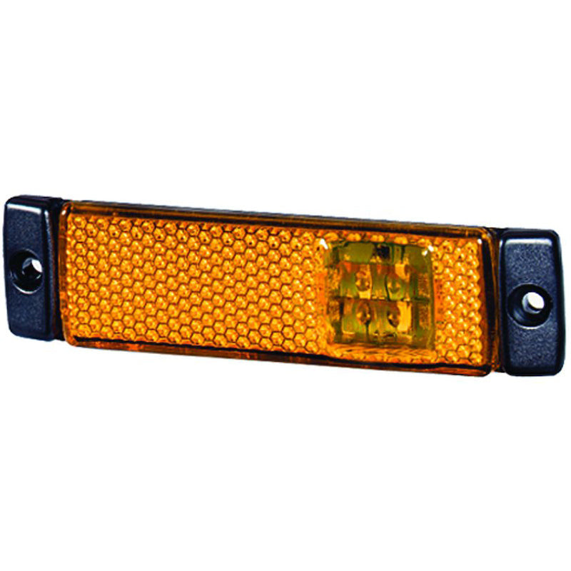 Hella 8645 Series 12V Amber Side Marker Lamp Hella Sidemarkers & Indicators