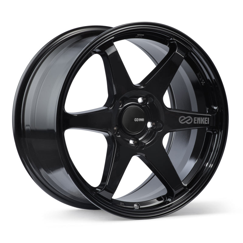 Enkei T6R 18x9.5 38mm Offset 5x114.3 Bolt Pattern 72.6 Bore Matte Black Wheel Enkei Wheels - Cast