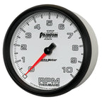 Autometer Phantom II 5in Electrical 10K RPM In-Dash Tachometer AutoMeter Gauges
