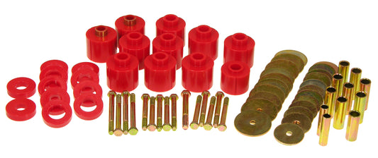 Prothane 76-79 Jeep CJ5/7 1in Lift Body Mount - Red