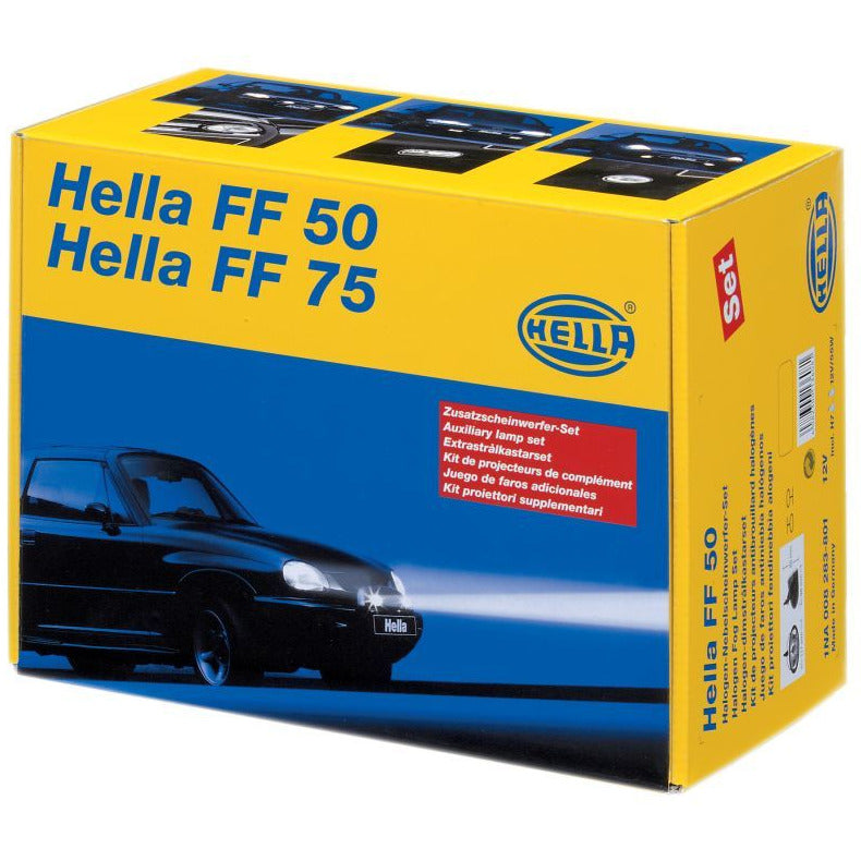 Hella FF75 Series H7 12V/55W Hallogen Fog Lamp Kit Hella Driving Lights