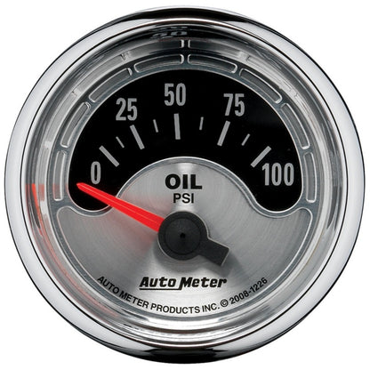 Autometer American Muscle Gauge Kit 6 Pc Chevelless/Monte 70-72 Tach/Mph/Fuel/Oilp/Wtmp/Volt