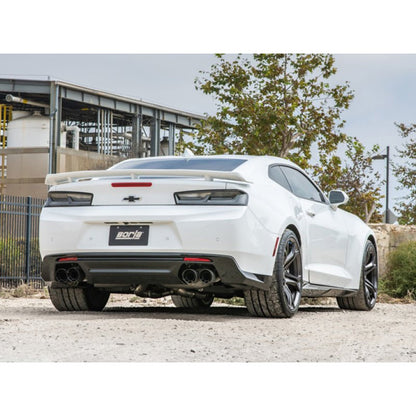 Borla 17-18 Chevrolet Camaro ZL1 6.2L V8 S Type Catback Exhaust w/ Dual Mode Valves CF Black Anod Borla Catback