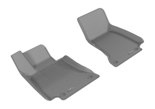 3D MAXpider 2017-2019 Mercedes-Benz E-Class Sedan W213 Kagu 1st Row Floormat - Gray