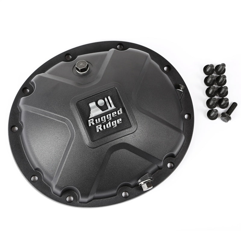 Rugged Ridge Boulder Aluminum Differential Cover 84-06 D35 Rugged Ridge Diff Covers