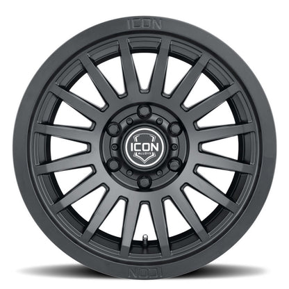 ICON Recon SLX 18x9 6x5.5 BP 0mm Offset 5in BS 106.1mm Hub Bore Satin Black Wheel