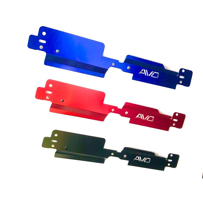 AVO 05-09 Subaru Outback 2.5L/XT / 05-09 Subaru Legacy 2.0L/2.5L Radiator Shroud - Blue AVO Radiator Shrouds