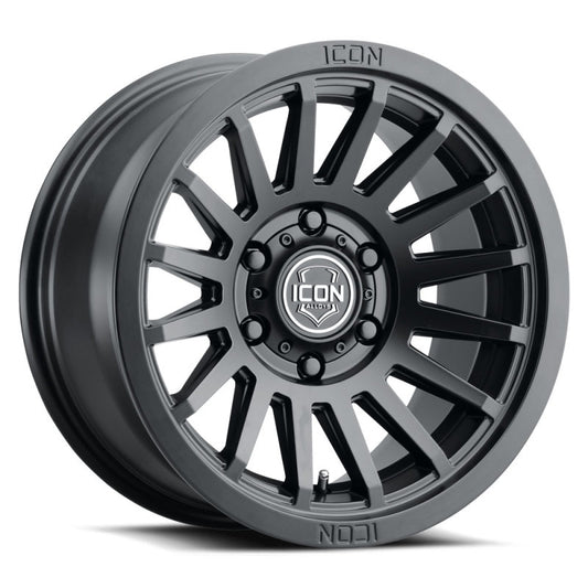 ICON Recon SLX 18x9 5x150 BP 25mm Offset 6in BS 110.1mm Hub Bore Satin Black Wheel