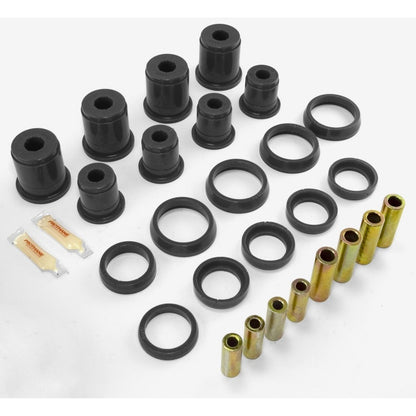 Rugged Ridge Control Arm Bushing Kit Front Black 97-06TJ Rugged Ridge Bushing Kits