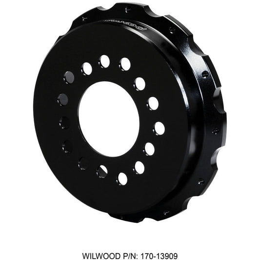 Wilwood Hat-Park Brake 1.54in Offset Multi-5 Lug - 3.12in Register 12 on 8.75in Wilwood Brake Rotors - 2 Piece