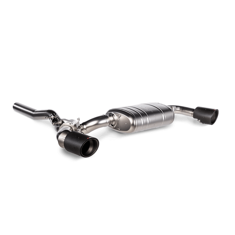 Akrapovic 2020+ BMW M135i / 2020 X2 M35i / Mini Clubman All4 Slip-On Line (Titanium) w/Carbon Tips Akrapovic Muffler