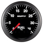 Autometer Elite 2-1/16in 0-35 PSI Fuel Pressure Stepper Motor w/ Peak & Warn AutoMeter Gauges