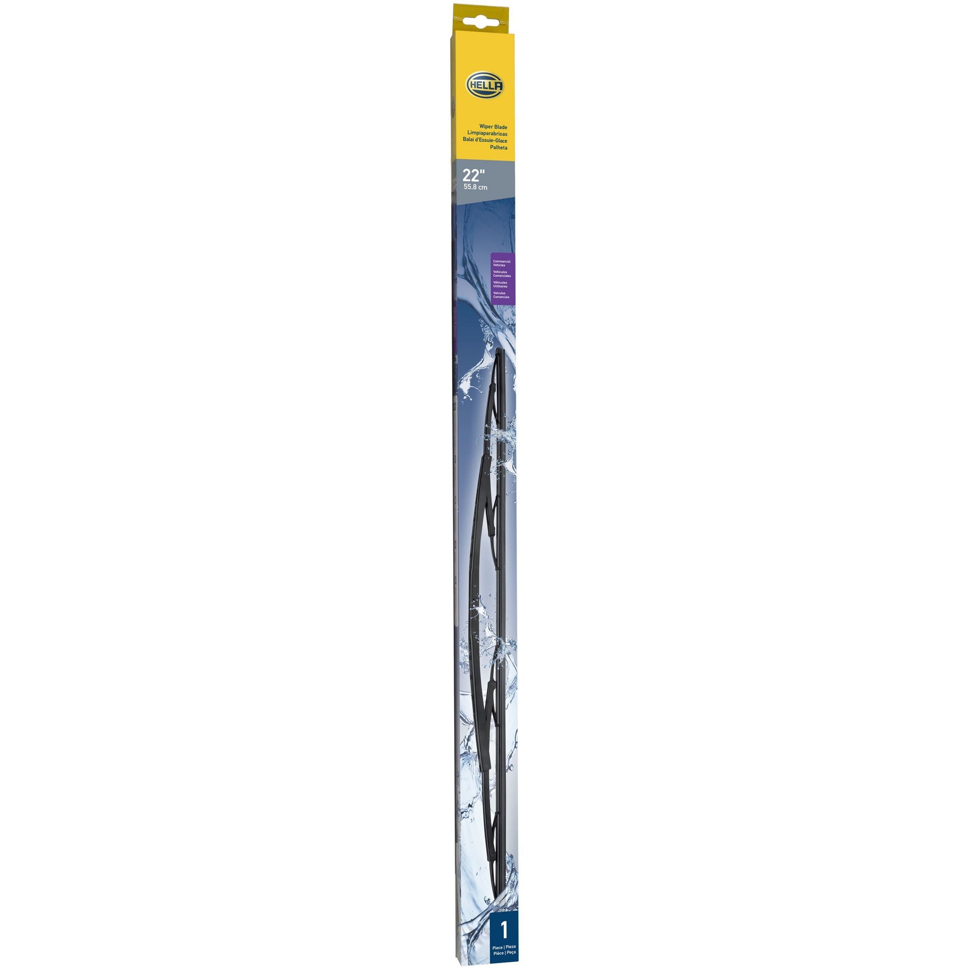 Hella Commercial Wiper Blade 22in - Single Hella Exterior Trim