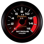 Autometer Phantom II 2-1/16in 0-1600 PSI Electrical Nitrous Pressure Gauge AutoMeter Gauges