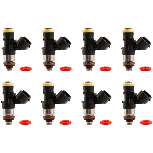 FAST Precision-Flow 242 Lb/Hr High-Impedance Fuel Injector - Set of 8 FAST Fuel Injectors - Single