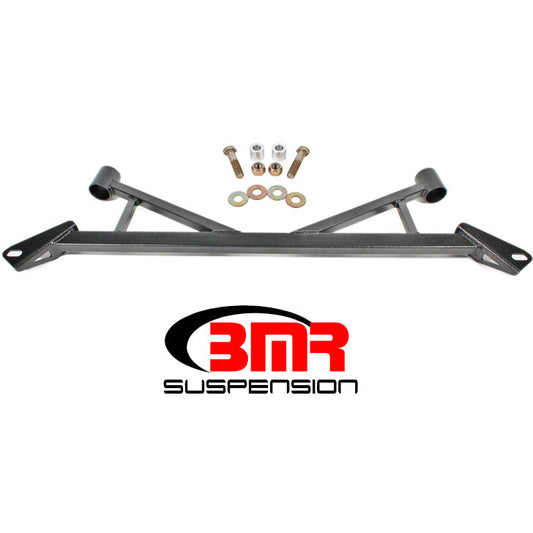 BMR 15-17 S550 Mustang Front 4-Point Subframe Chassis Brace - Black Hammertone BMR Suspension Chassis Bracing