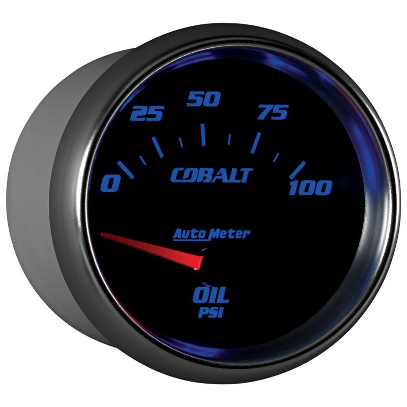 Autometer Cobalt 66.7mm 0-100 PSI Oil Pressure Gauge AutoMeter Gauges