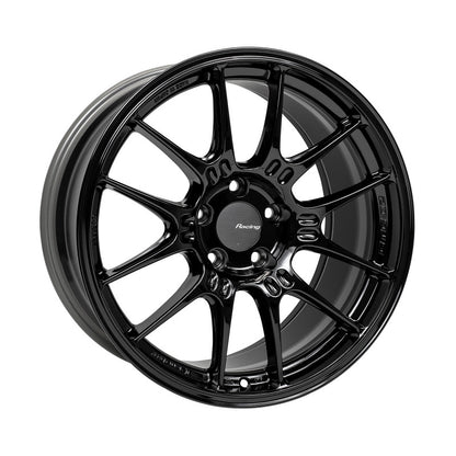 Enkei GTC02 18x9.5 5x114.3 40mm Offset 75mm Bore Gloss Black Wheel Enkei Wheels - Cast