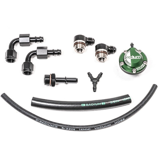 Radium Engineering Toyota 2GR-FE Fuel Rail Plumbing Kit Radium Engineering Fuel Rails