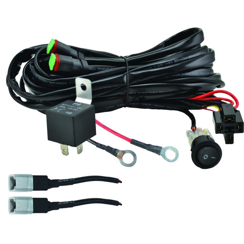 Hella ValueFit Wiring Harness for 2 Lamps 300W Hella Light Accessories and Wiring