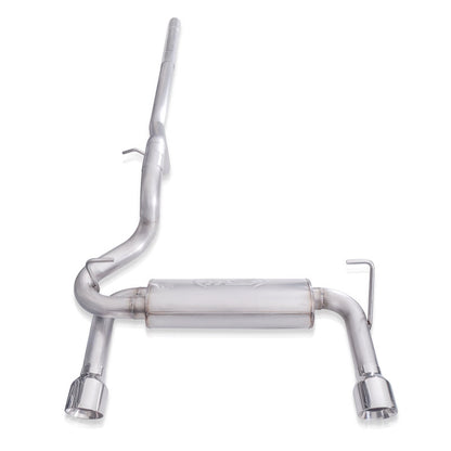 Stainless Works 2018+ Jeep Wrangler JL 304SS Factory Connect 2.5in Cat Back Exhaust System