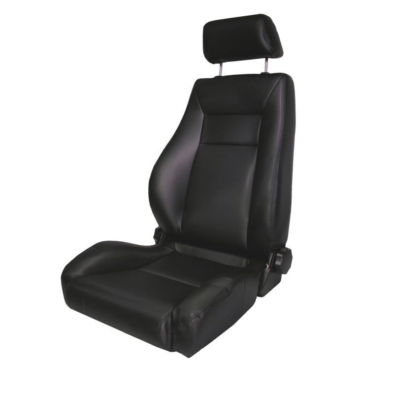 Rugged Ridge Ultra Front Seat Reclinable Black Denim 76-02 CJ&Wrang Rugged Ridge Seats