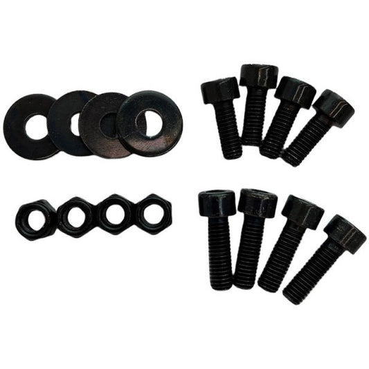 Sparco Seat Hardware Spacer Kit Bottom Mount - Black Zinc SPARCO Seat Brackets & Frames