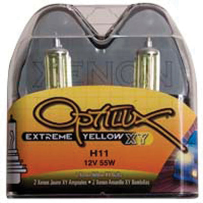 Hella Optilux H11 55W XY Extreme Yellow Bulbs (Pair) Hella Bulbs