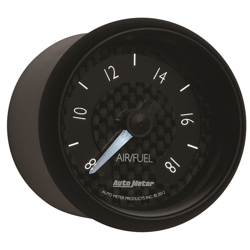 Autometer GT Series 52mm Full Sweep Electronic 8:1-18:1 AFR Wideband Air/Fuel Ratio Analog AutoMeter Gauges