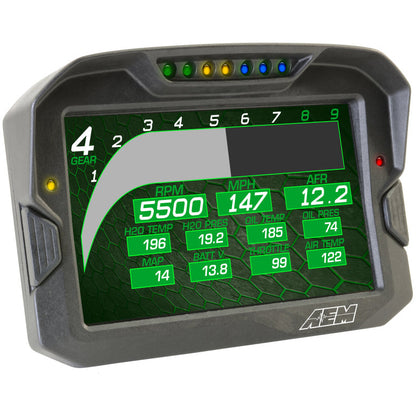 AEM CD-7 Non Logging Race Dash Carbon Fiber Digital Display (CAN Input Only) AEM Gauges