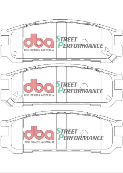 DBA 1998 Subaru Impreza RS Sedan SP Performance Rear Brake Pads