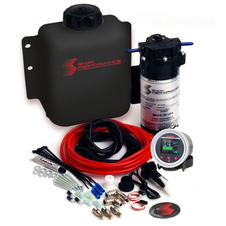Snow Performance Gas Stg. 2 The New Boost Cooler F/I Water Inj. Kit (Incl. 175 & 375 ml/min Nozzles) Snow Performance Water Meth Kits