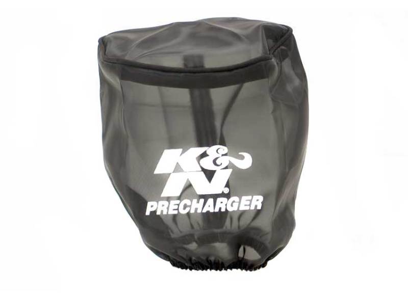 K&N Precharger Round Straight Air Filter Wrap Black - 4.5in ID x 5in H