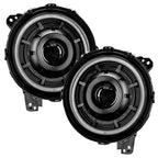 Oracle Oculus Bi-LED Projector Headlights for Jeep JL/Gladiator JT - Matte Blk - 5500K