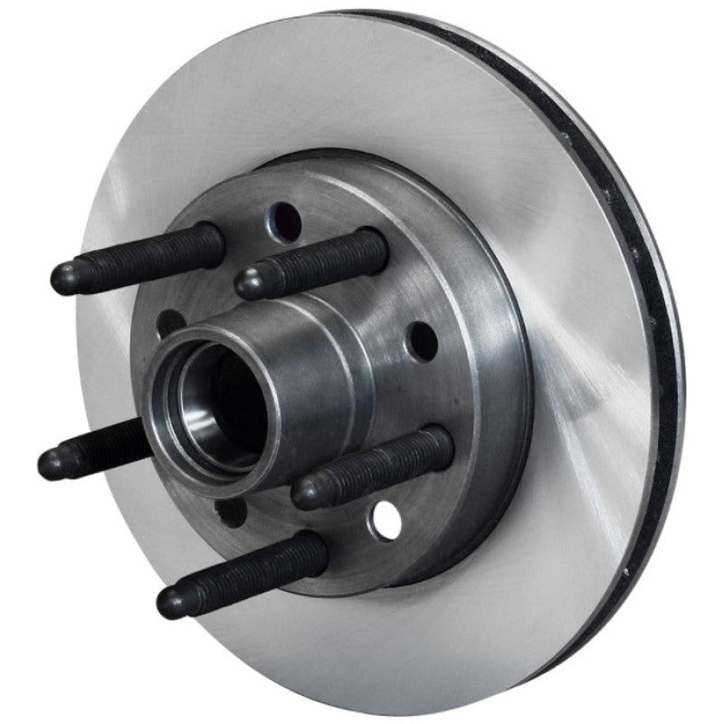 Wilwood Rotor-Vented w/ Hub & Long Studs 10.50. x 1.00 - 5 on 5.00in-GM Wilwood Brake Rotors - 2 Piece