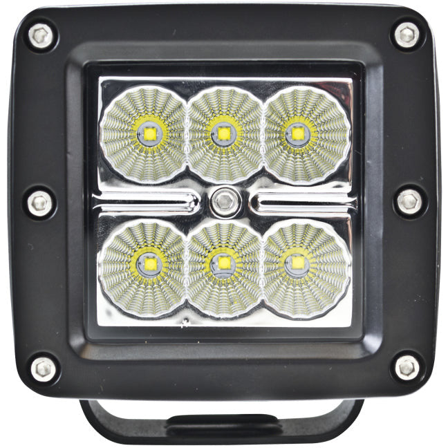 Hella Value Fit 3.1in - 18W Cube Flood Beam - LED Light Hella Light Bars & Cubes