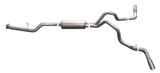 Gibson 07-09 Chevrolet Silverado 2500 HD LT 6.0L 3in Cat-Back Dual Extreme Exhaust - Stainless