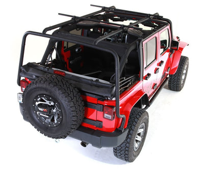 Rugged Ridge Roof Rack 07-18 Jeep 4-Door Jeep Wrangler Rugged Ridge Roof Rack