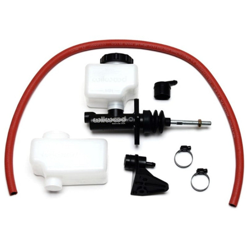 Wilwood Short Remote M/C Kit 13/16in Bore 3/8in-24 Banjo Outlet Wilwood Brake Master Cylinder