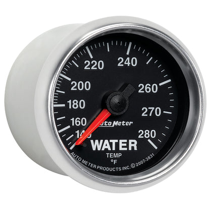 AutoMeter Gauge Water Temp 2-1/16in. 140-280 Deg. F Mechanical Gs AutoMeter Gauges