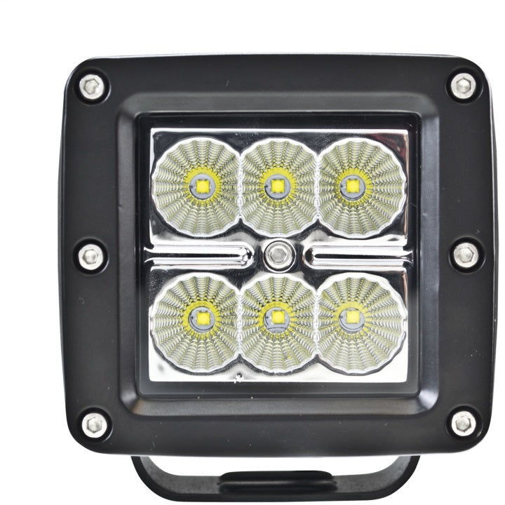 Hella Value Fit 3.1in - 18W Cube Flood Beam - LED Light Hella Light Bars & Cubes