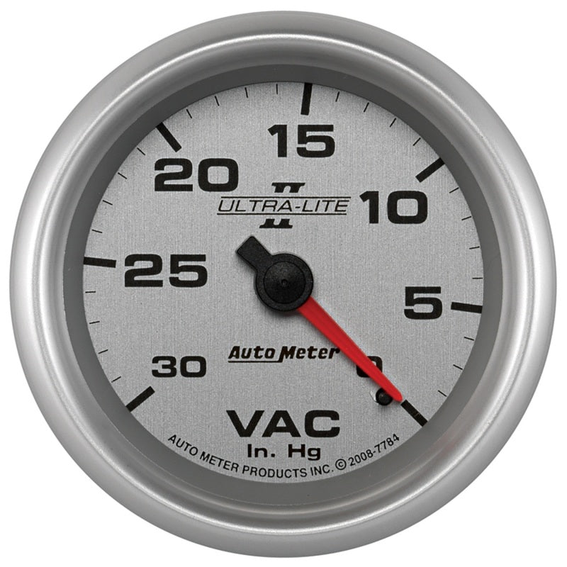 AutoMeter Gauge Vacuum 2-5/8in. 30Inhg Mechanical Ultra-Lite II AutoMeter Gauges